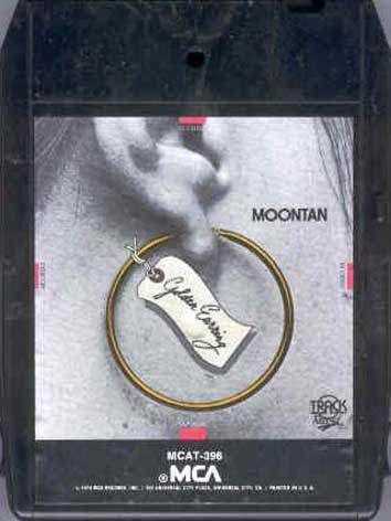 Golden Earring 8-track Moontan USA Earring cover black cartridge